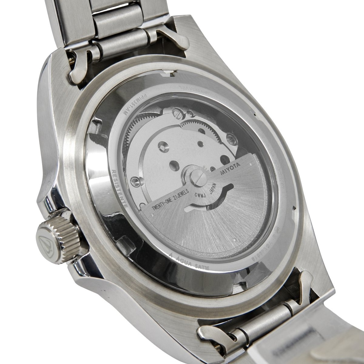 Relógio Masculino Automático Tuguir Eternity Tge40025 Vidro De Safira, Visor Verde Camaleão ( estilo Sunburst ) Calibre 8215 Miyota