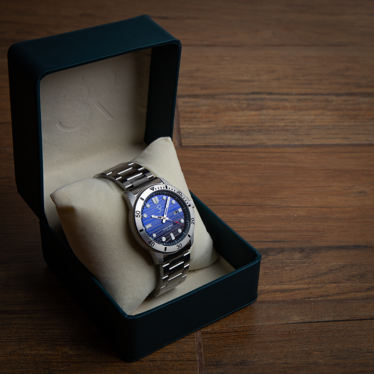 Relógio Três Reis 3R Eclipse Edição Especial Limitada 20 Anos Azul Blue Whale