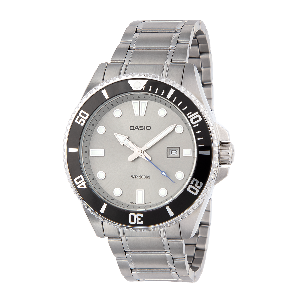 Relógio Casio Duro Masculino Preto e Cinza