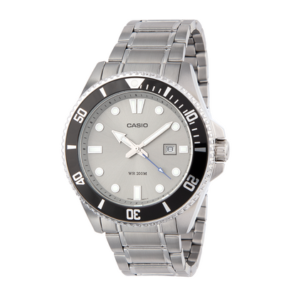 Relógio Casio Duro Masculino Preto e Cinza